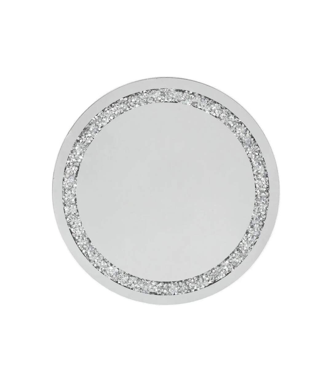 Centre de Table Miroir Polaire 40cm Argent