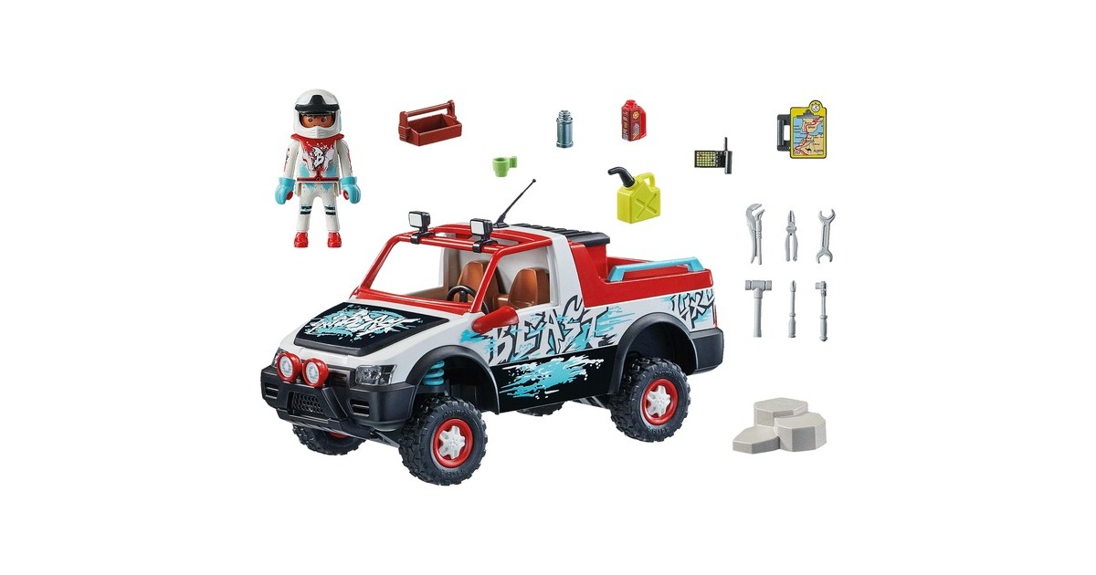 PLAYMOBILCity Life - Rallyauto Constructiespeelgoed  (71430)