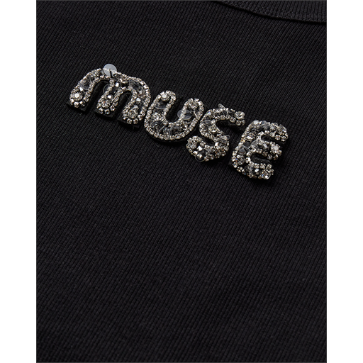 Copenhagen Muse Siv Top, Black, S