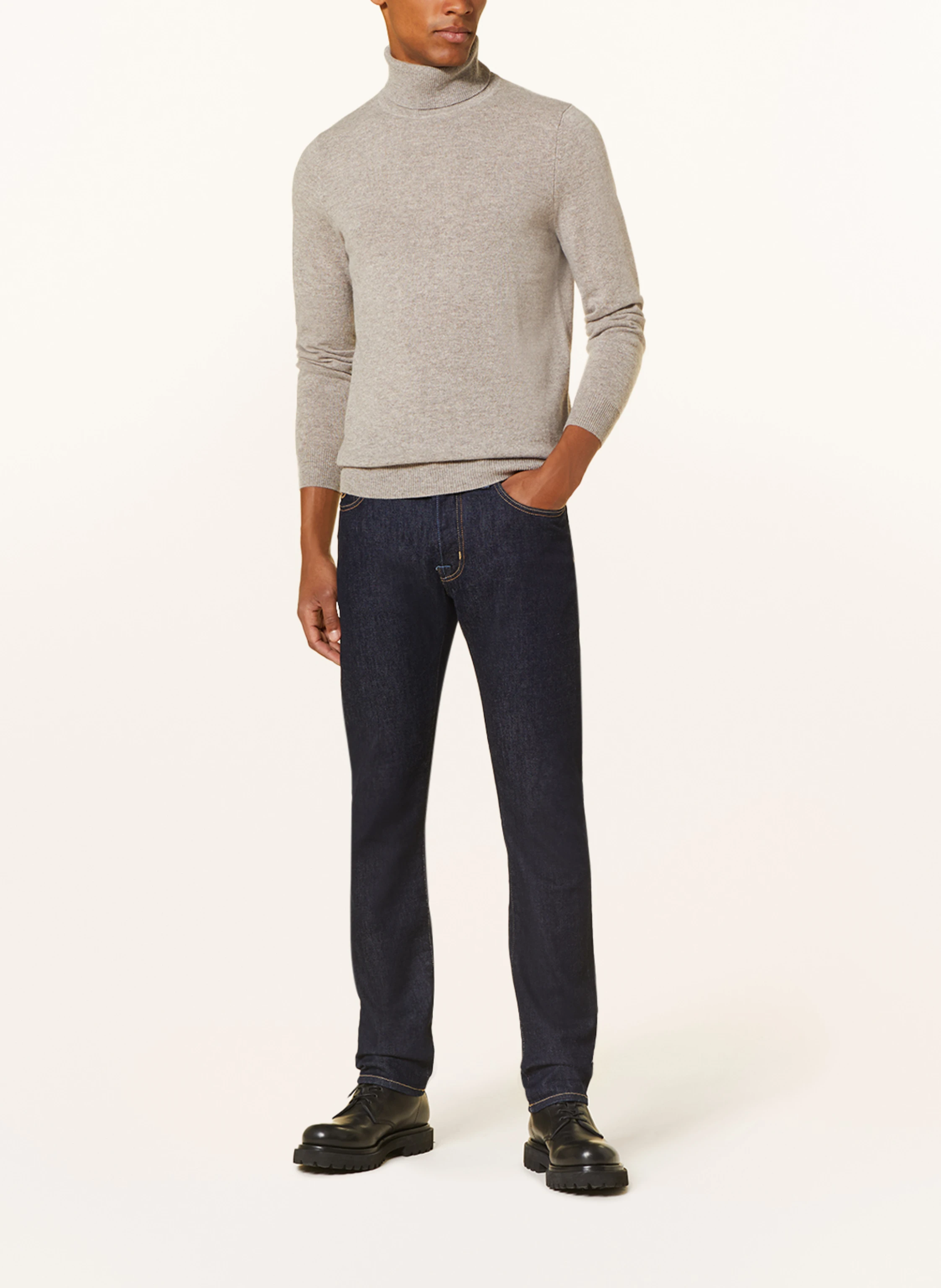 FTC CASHMERE Rollkragenpullover aus Cashmere
