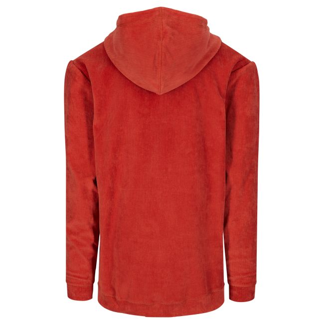 Amundsen Comfy Cord Hood Red Clay