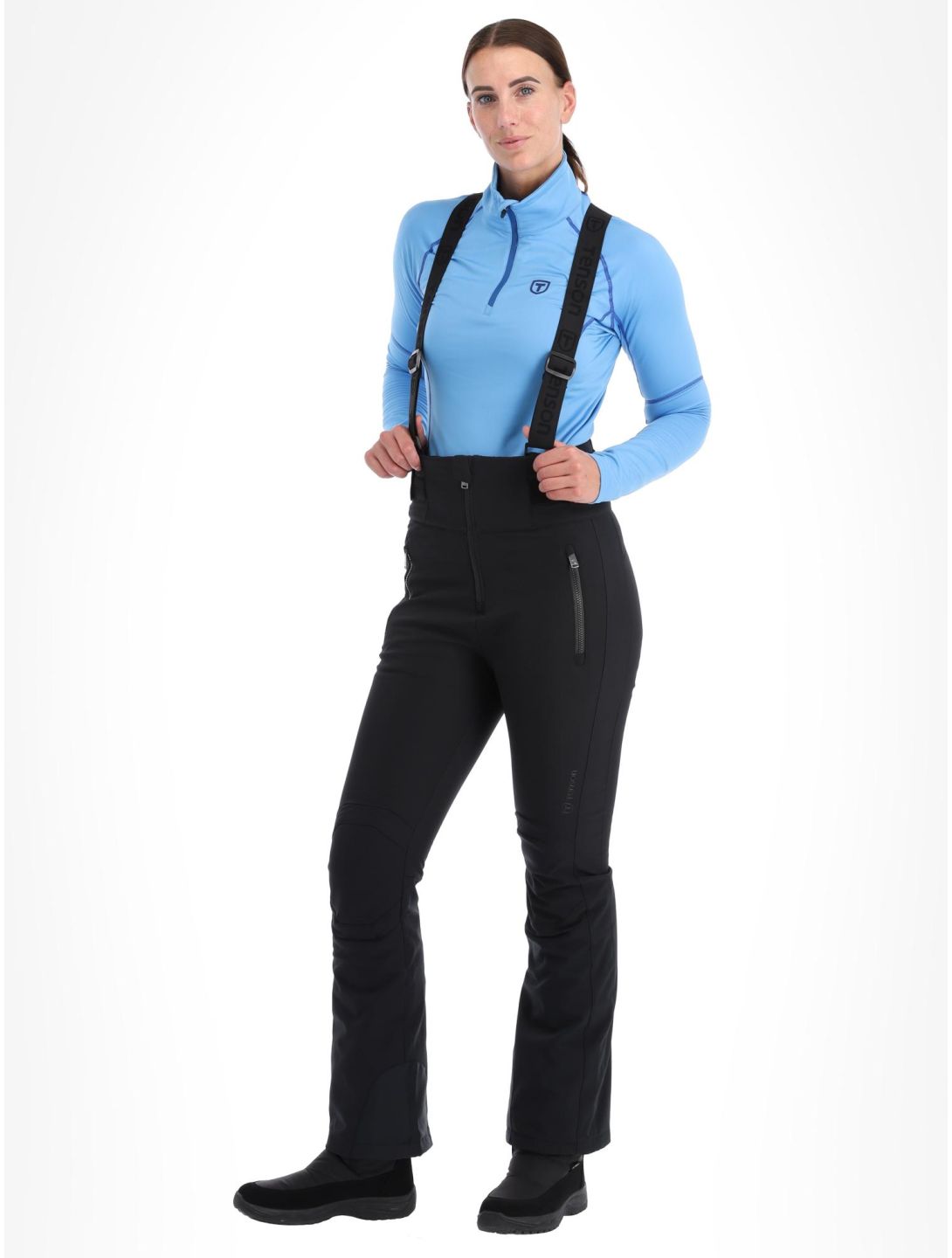 Grace Bib softshell skibroek dames