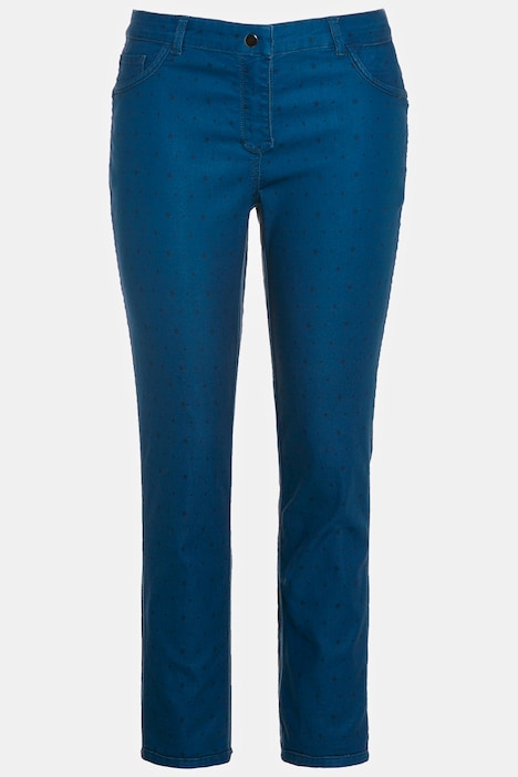 Wendejeans Sammy, Sterne/uni, schmaler 5-Pocket-Schnitt