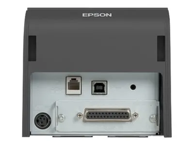 Epson TM T70II - Kvitteringsprinter - termisk linje - Rulle (8 cm) - 180 dpi - op til 250 mm/sek. - USB 2.0, seriel - skærer - mørkegrå
