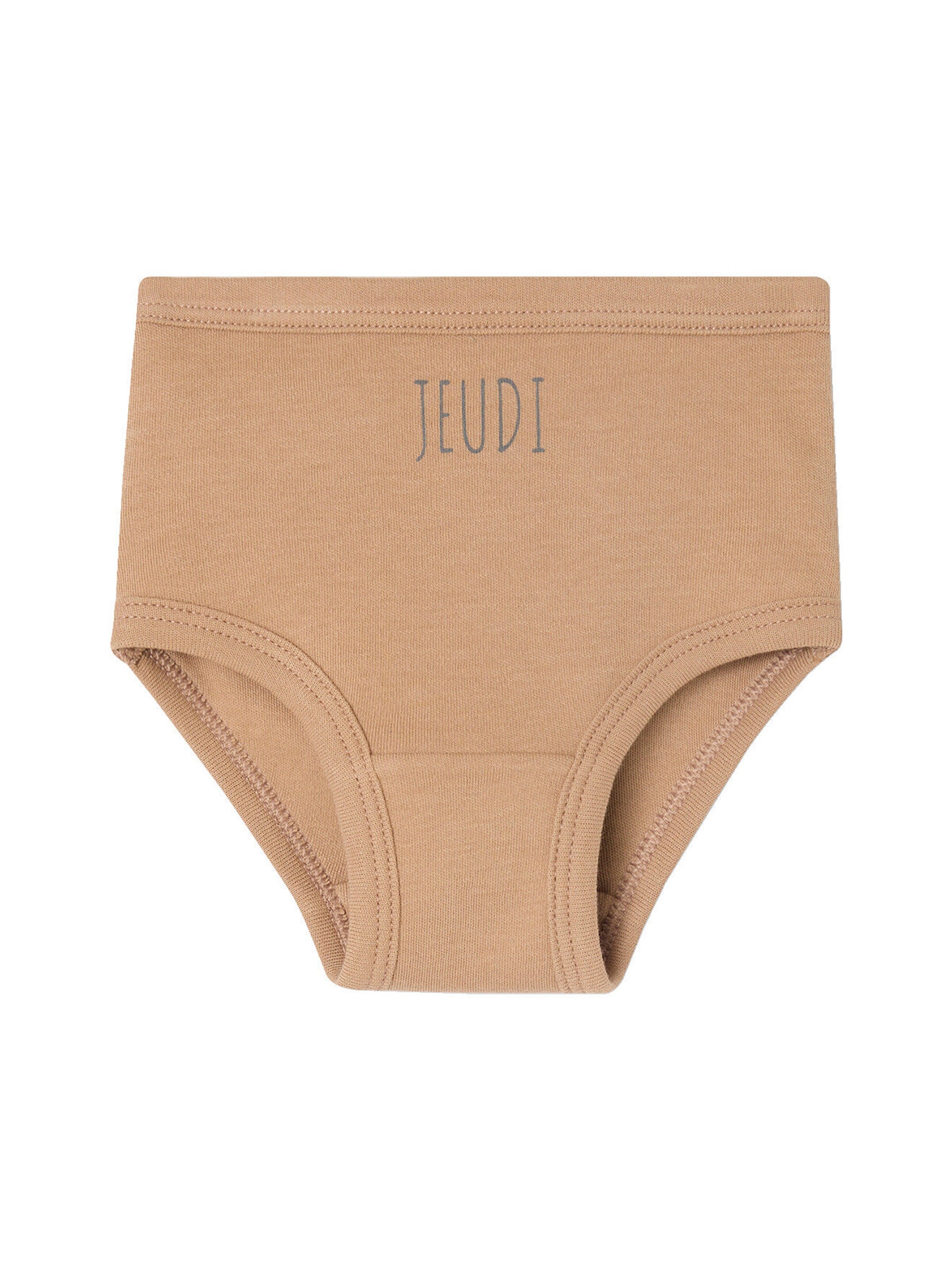 Vertbaudet Bio-Kollektion: 5er-Pack Baby Slips BASIC set weiß