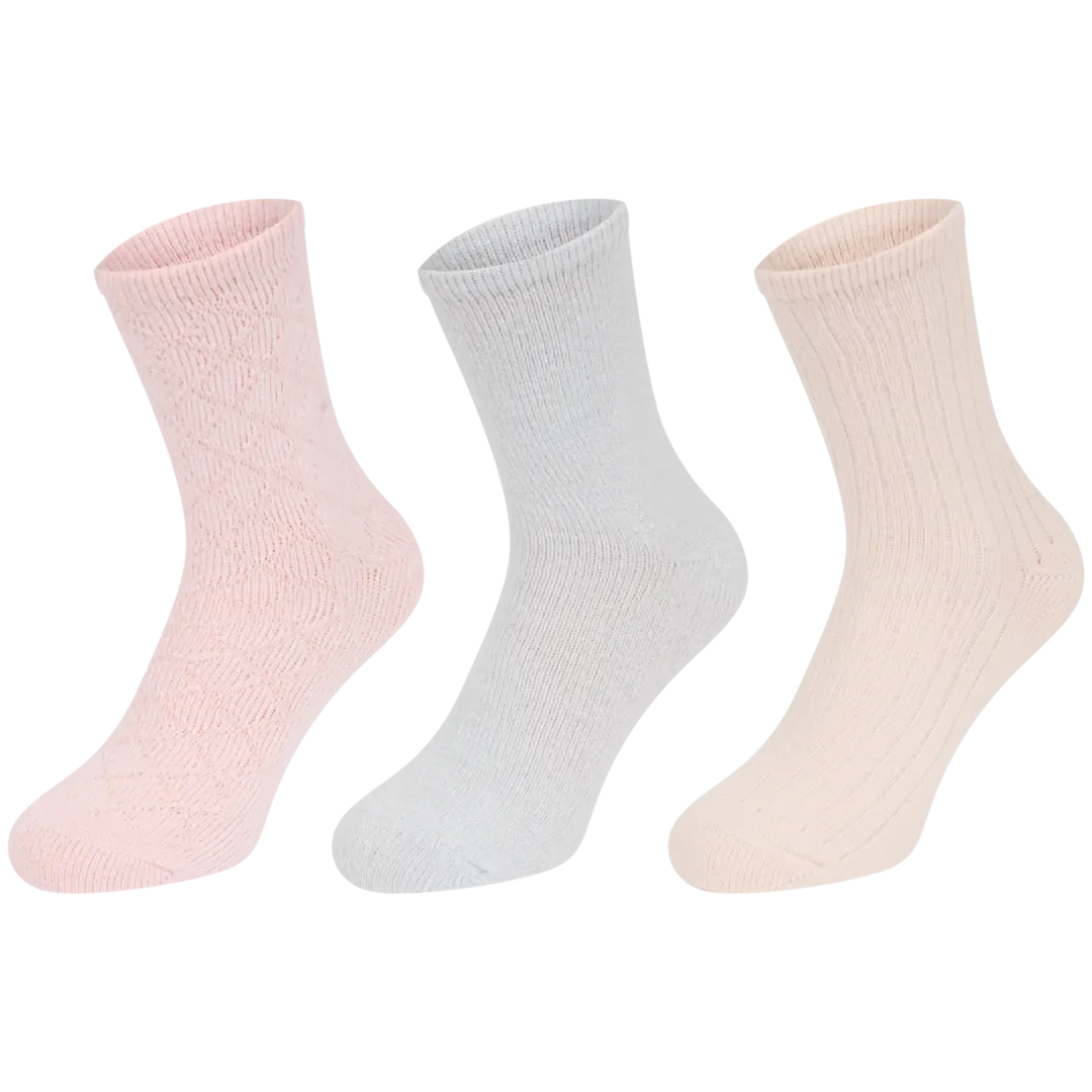 Lounge-sokken Maten 35 - 42 | 3 paar | diverse kleuren