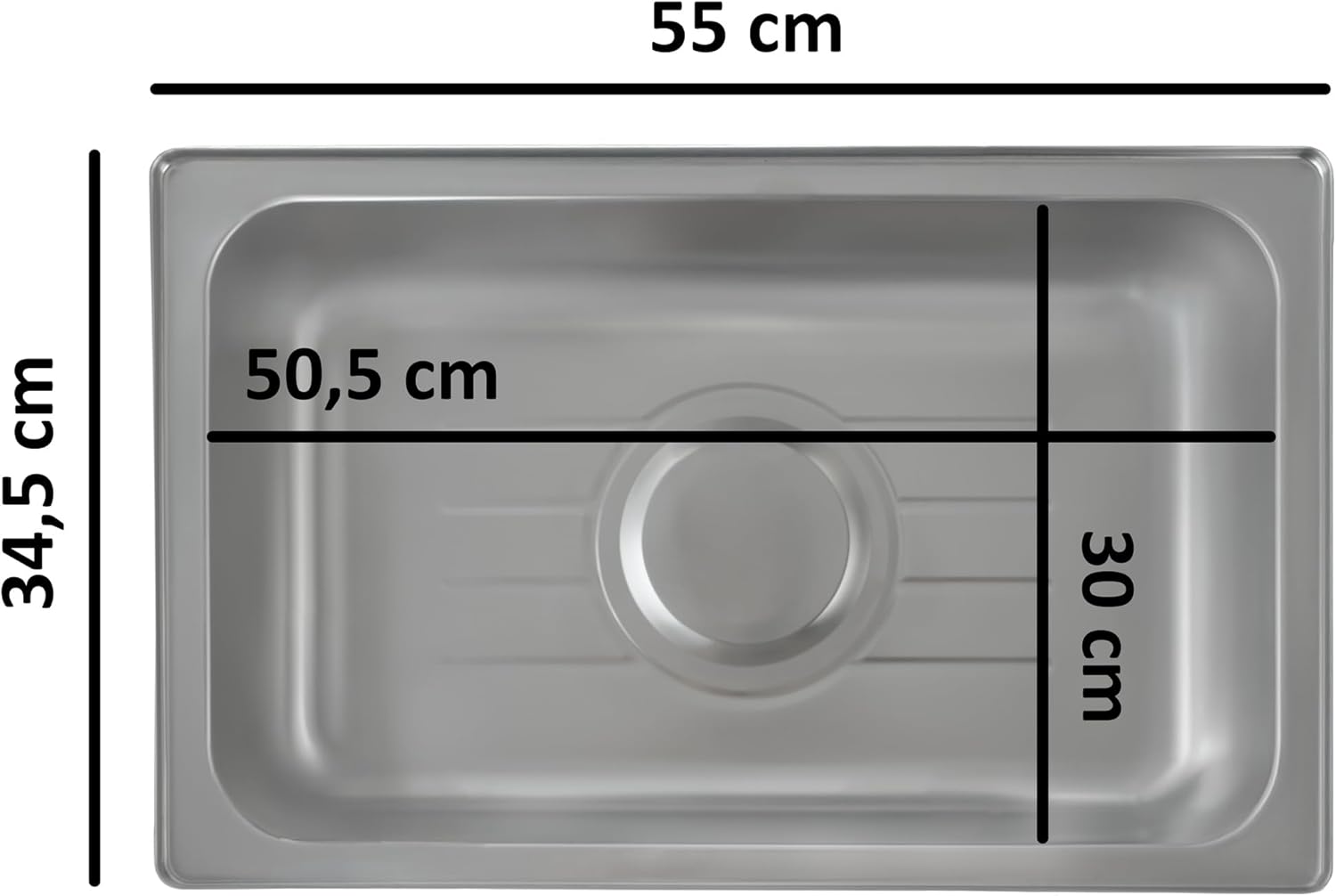 Mahlzeit elektrischer Edelstahl Chafing Dish mit GN 1/1 | 9 Liter | bis 80°C | Speisenwärmer mit Rolltop, Buffetwärmer | Warmhaltebehälter Essen, Wärmebecken elektrisch für Buffet und Catering