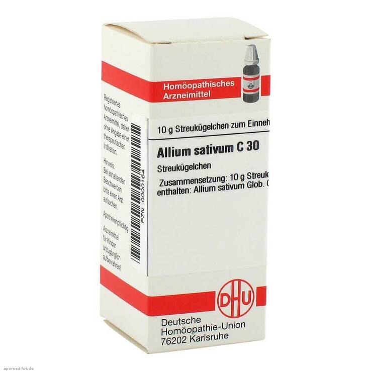 DHU Allium sativum C 30 Globuli, 10 g