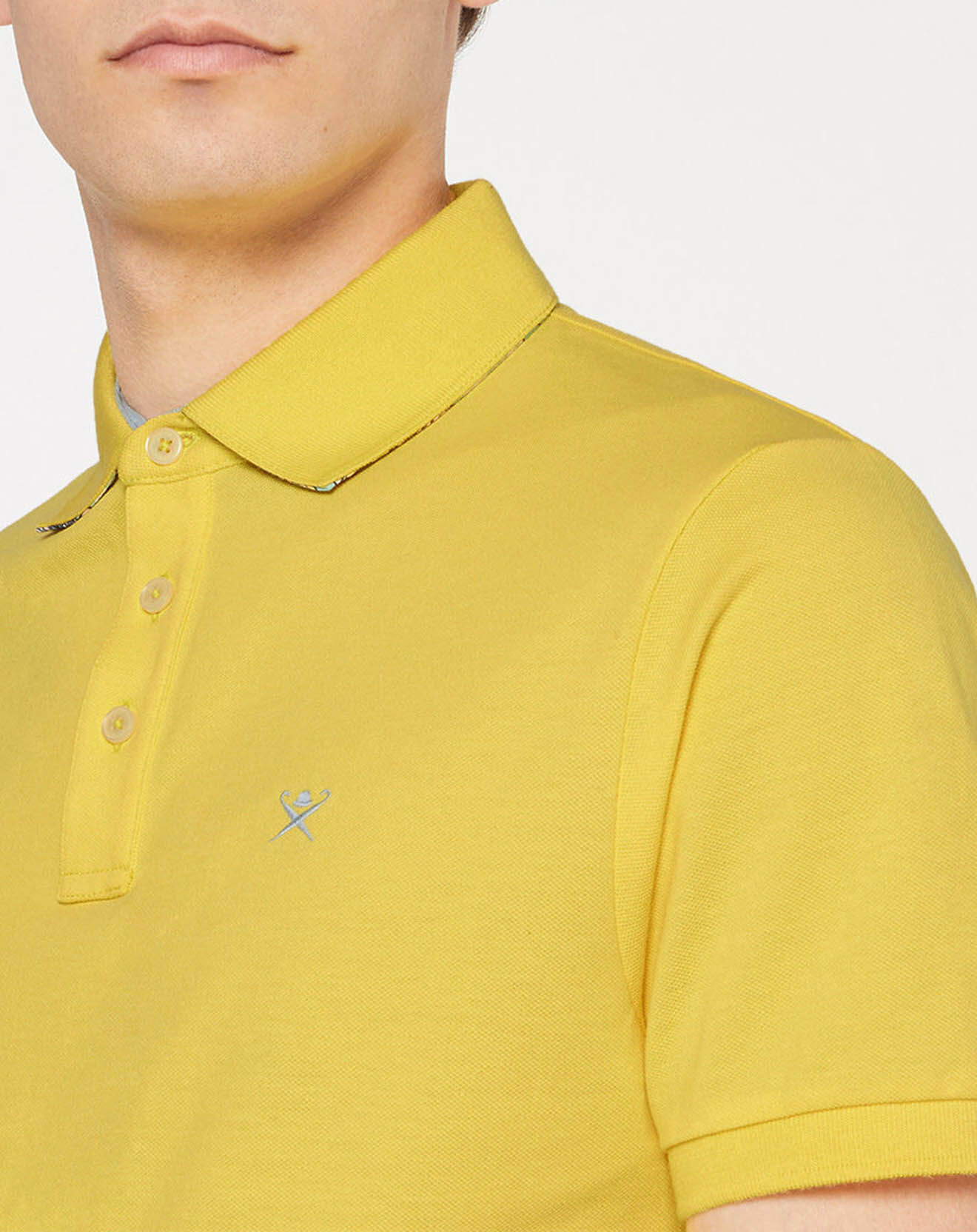 Hackett London Polo uni jaune