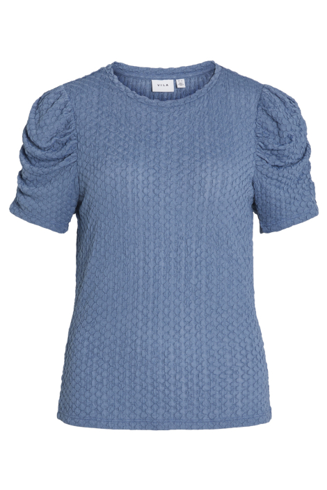 Vila blauwe dames t-shirt