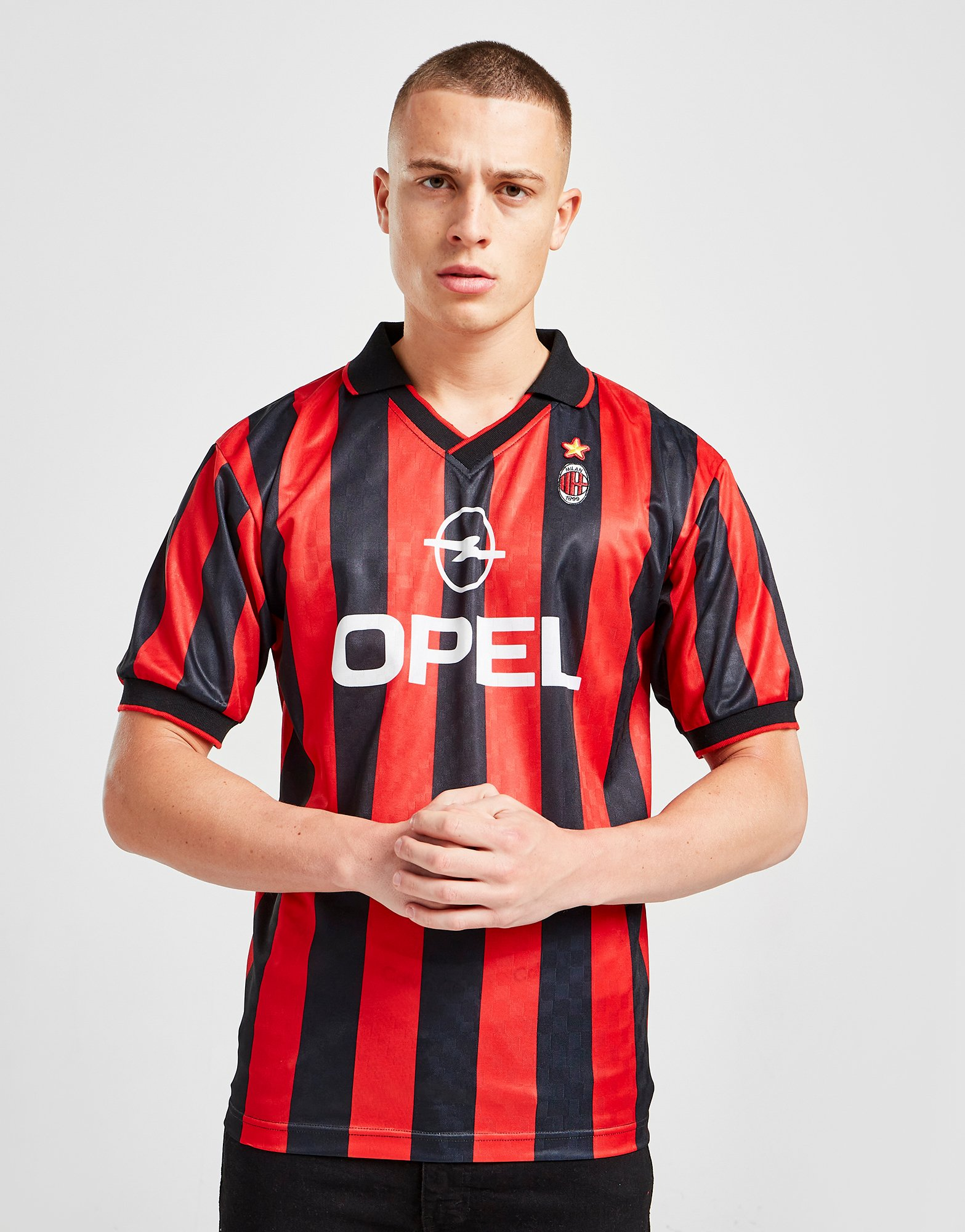 Score Draw Maillot Rétro AC Milan '96 Domicile Homme