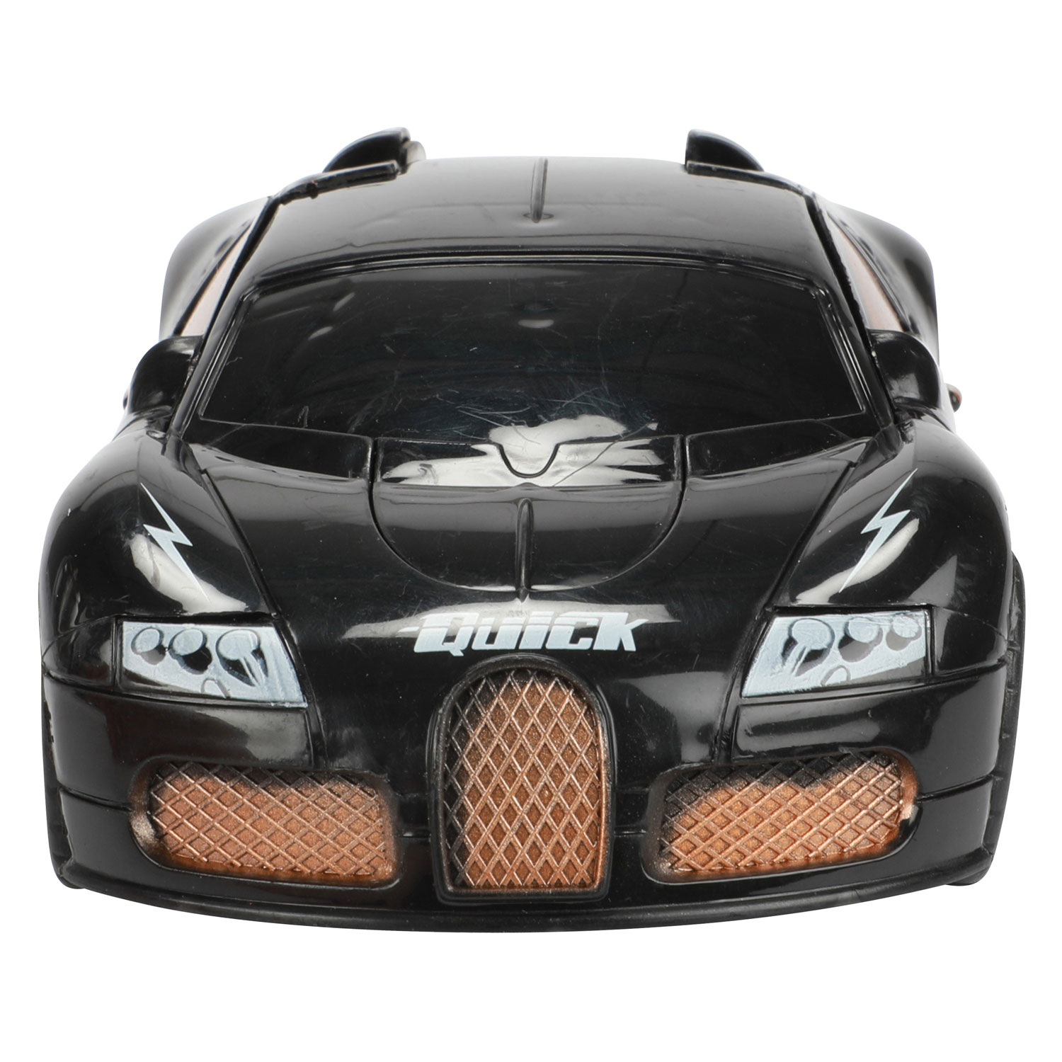 Roboforces Transformeer Auto Robot Rood