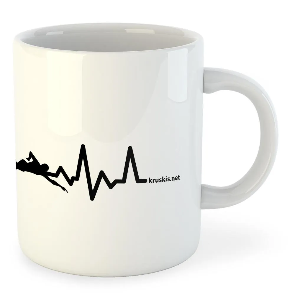 Kruskis Swimming Heartbeat tasse 325ml