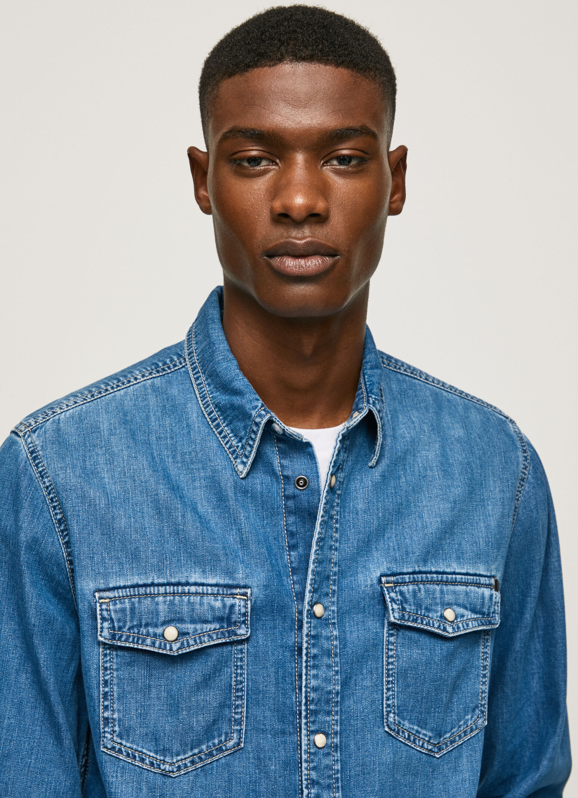 CAMISA JEANS SLIM FIT - jeans
