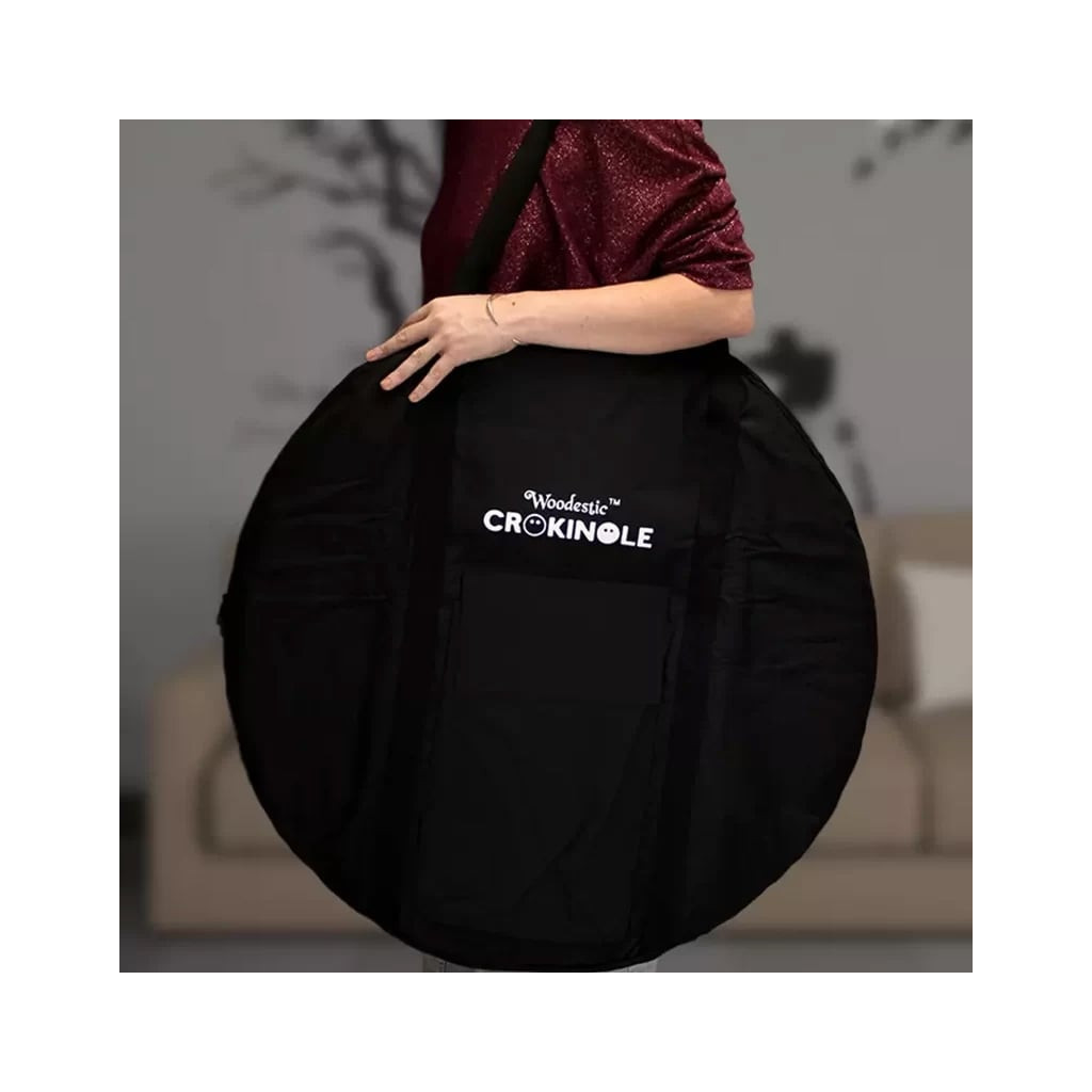 Woodestic Crokinole Tournament Carry Case (Noir)