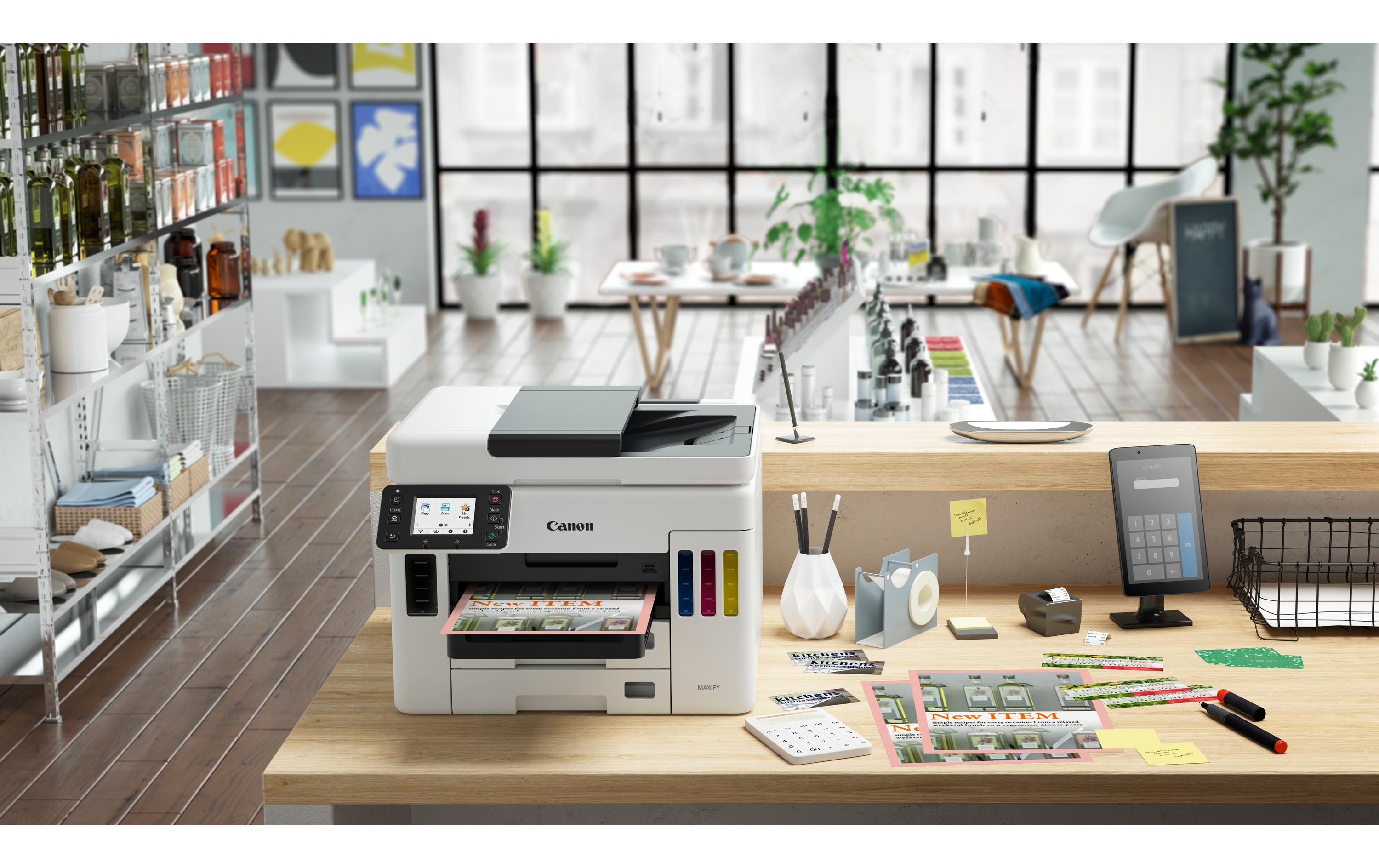 Multifunktionsdrucker MAXIFY GX7050<br>Tintenstrahl-Multifunktionsdrucker mit nachfüllbarem Tintenbehälter