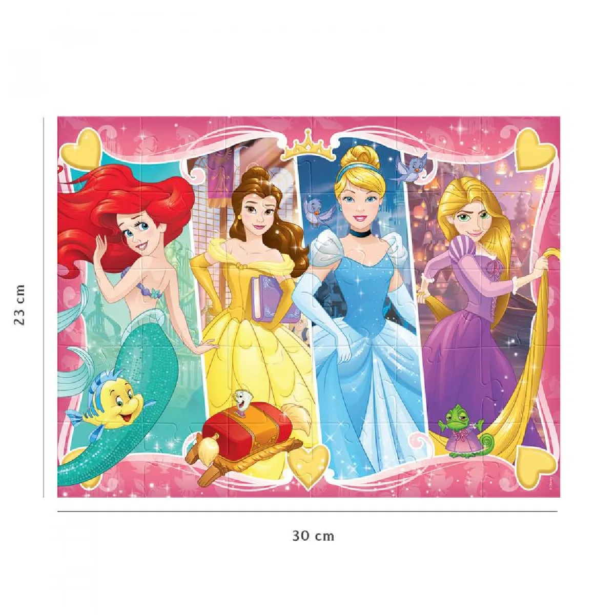 RAVENSBURGER Puzzle Disney Princesses 30 Pièces