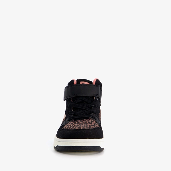 Blue Box hoge meisjes sneakers met stippenprint