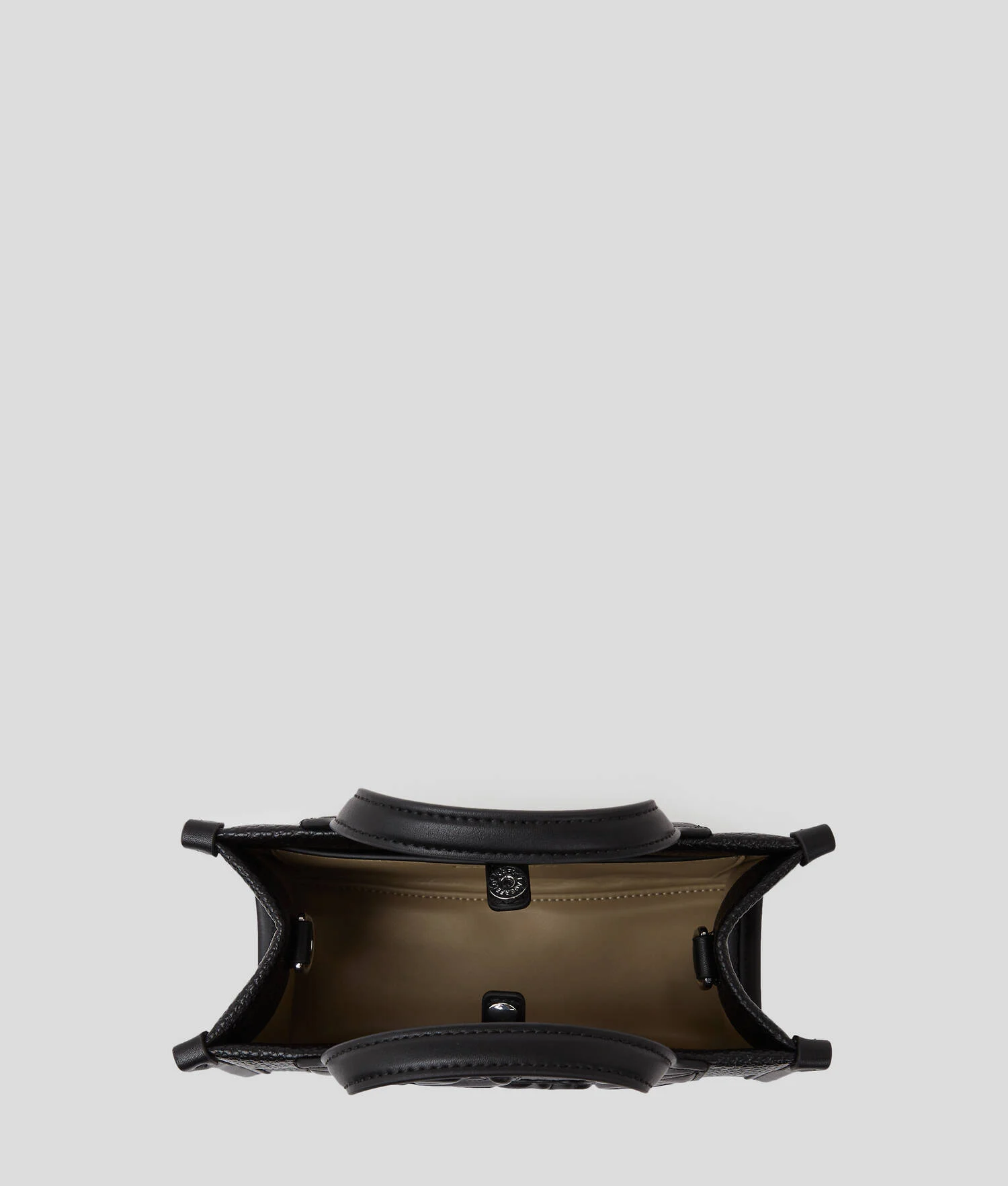 PETIT CABAS EN CUIR GRAINÉ K/SKUARE