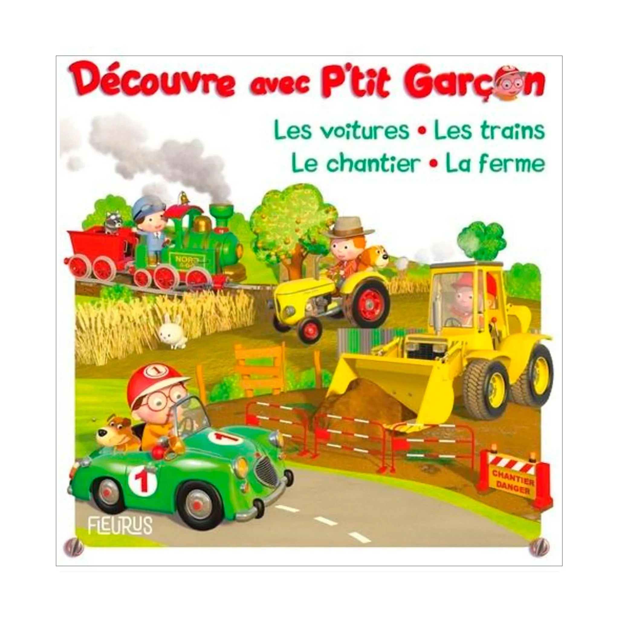 Prologue Découvre avec P'tit garçon - Les Voitures