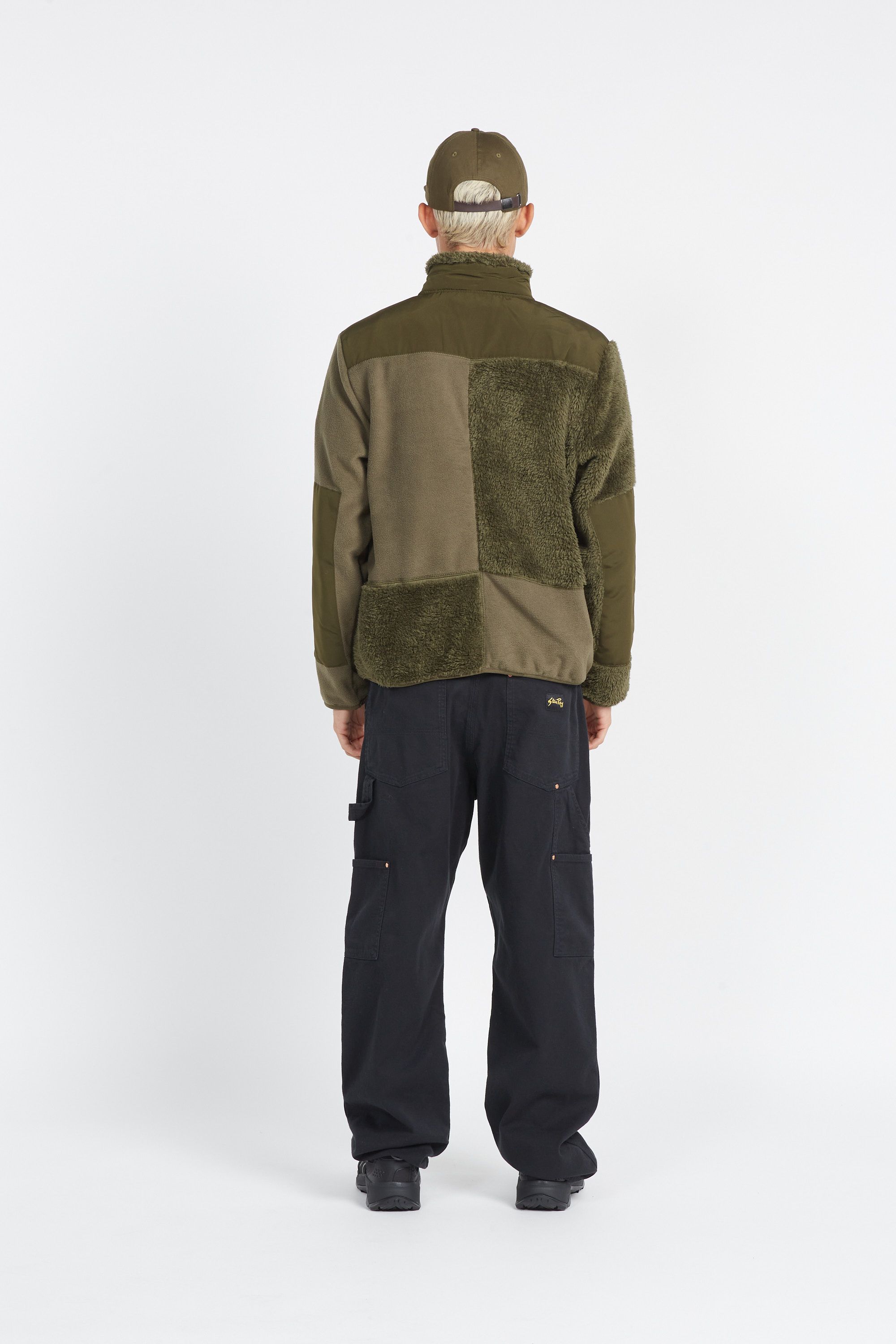 STAN RAY Polaire BLOU AW2312415 PTCHWRK FLEE  OL Vert