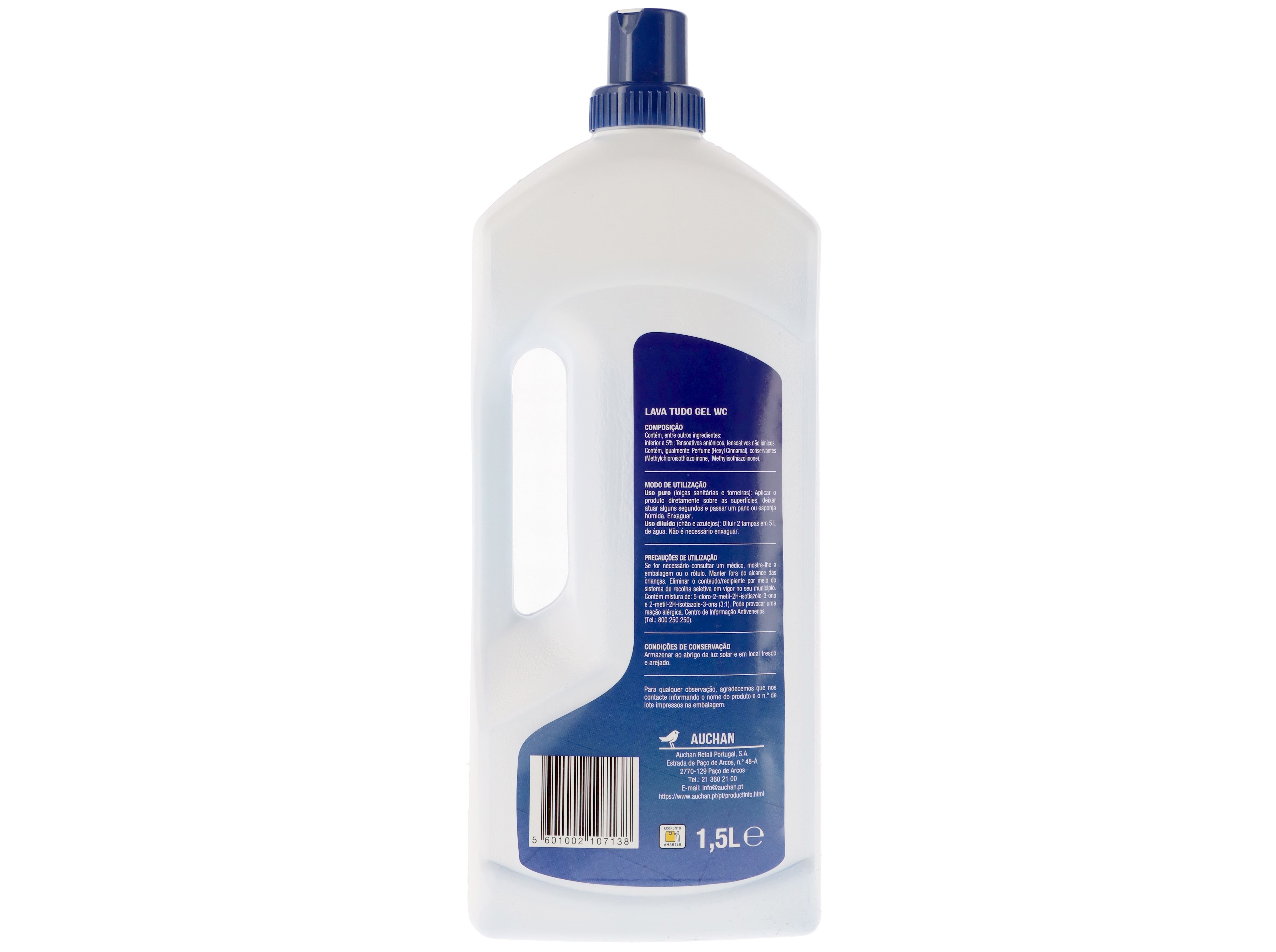 LAVA TUDO AUCHAN GEL WC 1.5L