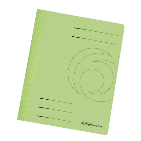 Herlitz Schnellhefter Karton A4 Intensivfarbe grün