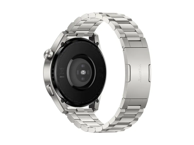 [OUTLET] - Huawei Watch 3 Pro - Elite Edition - 48 mm - sølv - smart ur med linkarmbånd - titanium - sølv - display 1.43