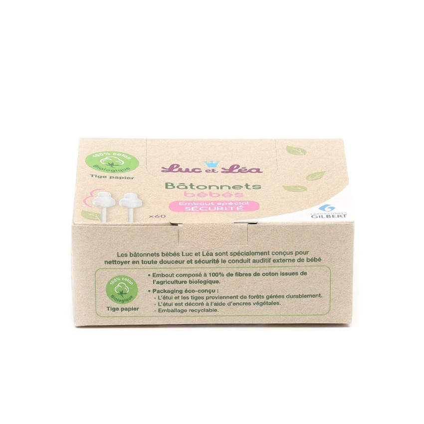 Cotons tiges pour bébé x60