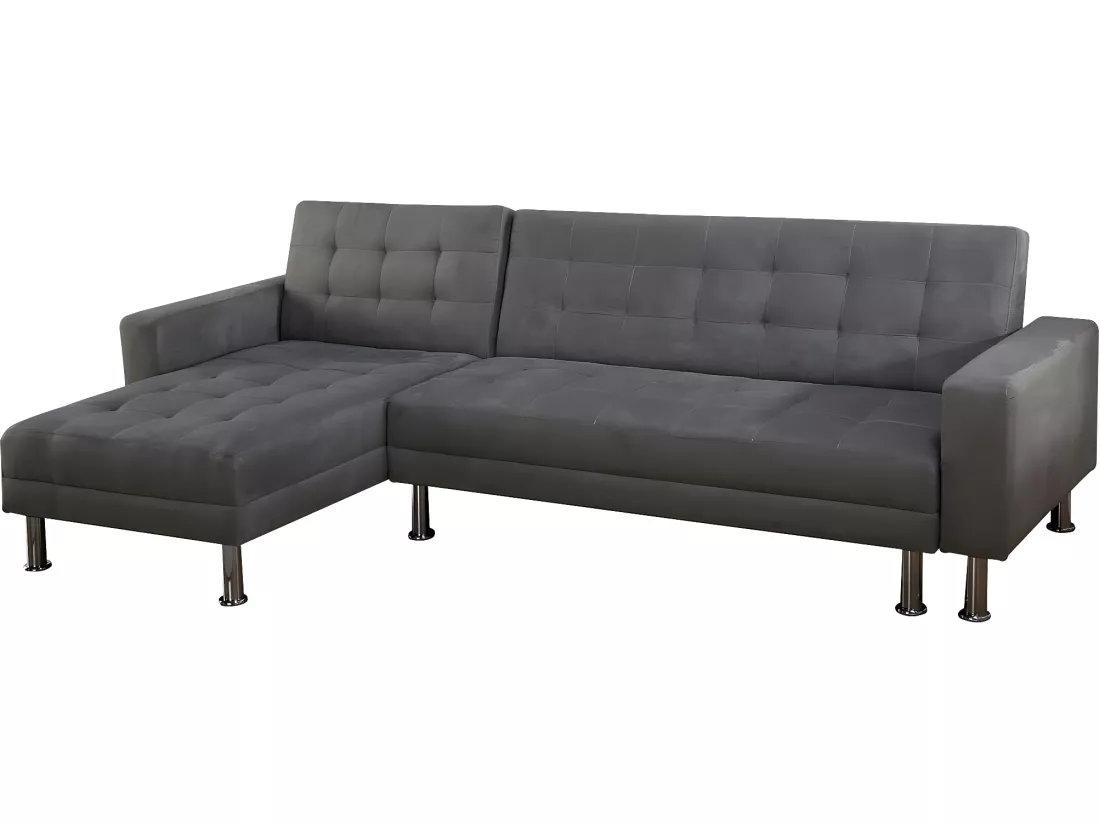 Canapé d'angle convertible et réversible 