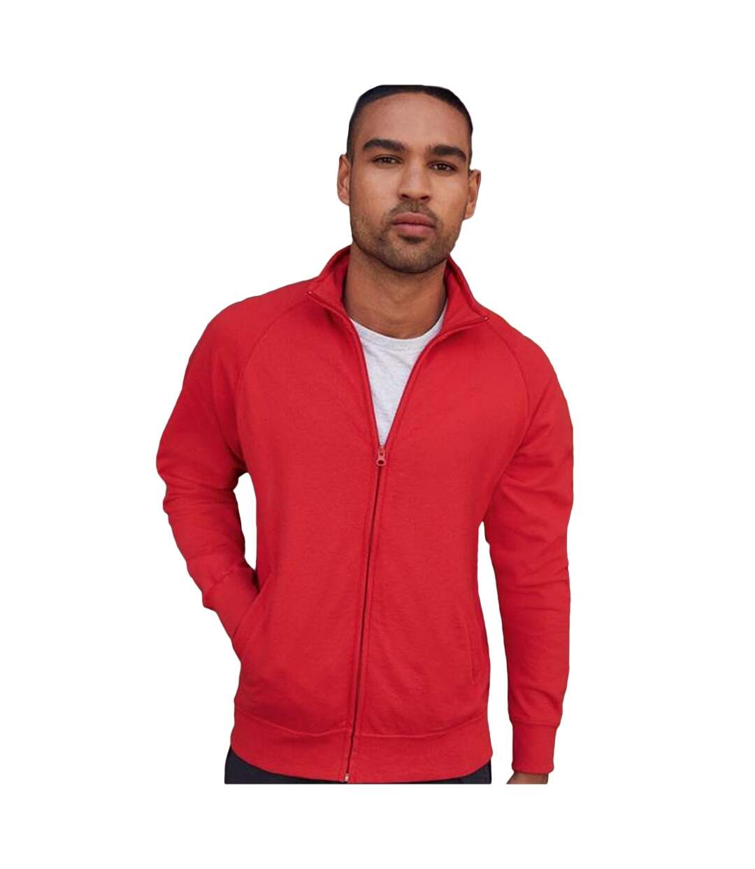 Fruit Of The Loom - Veste zippée - Homme (Rouge) - UTRW4500