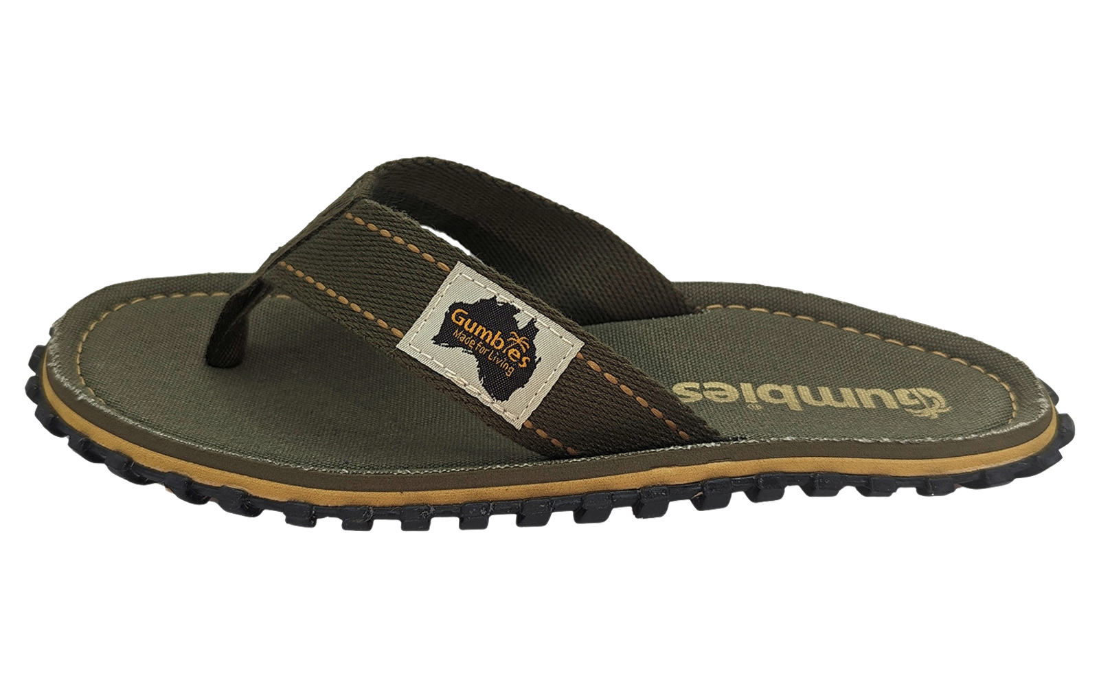 Gumbies Classic Khaki Herren Zehentrenner