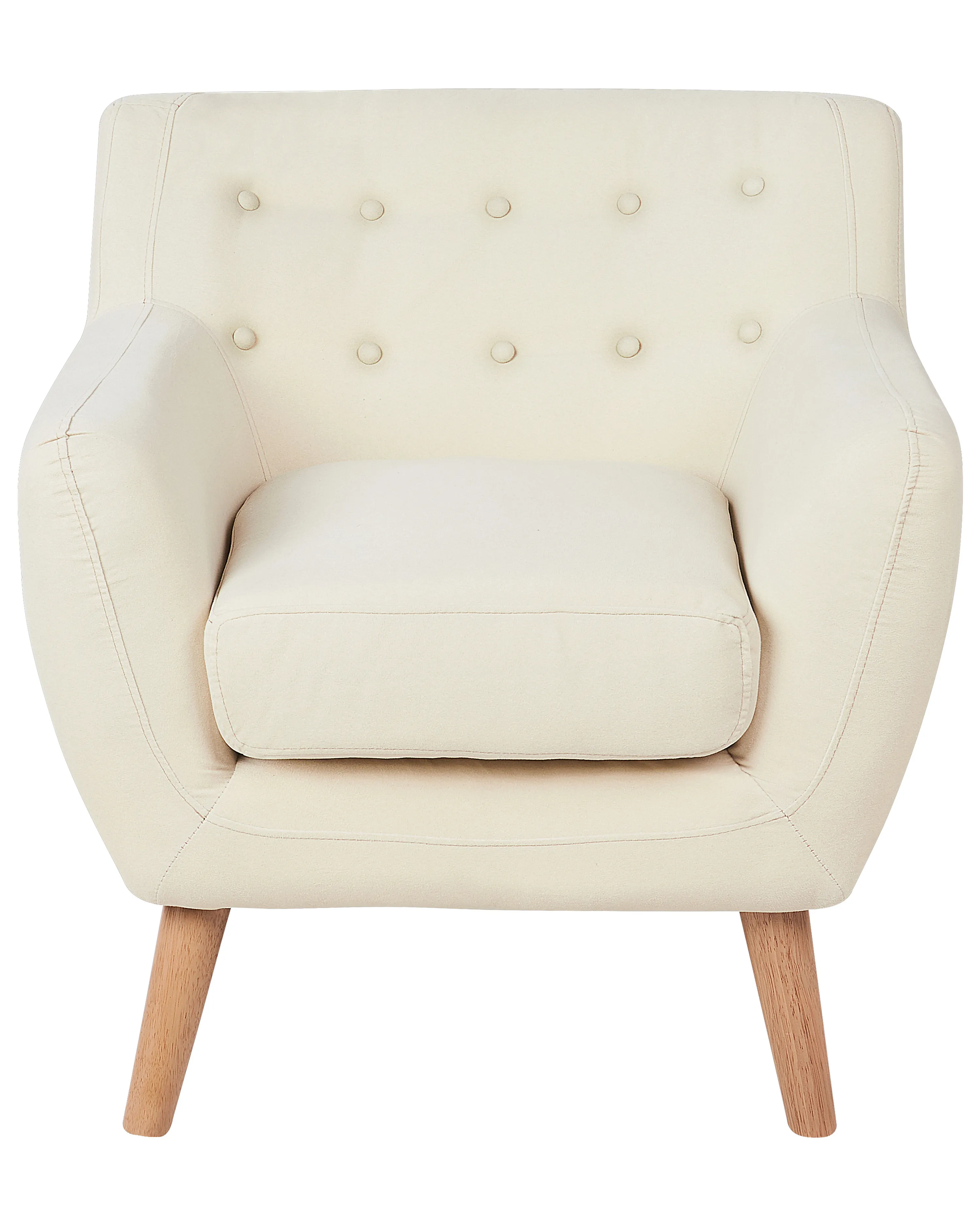 Fauteuil MOTALA Stof Lichtbeige
