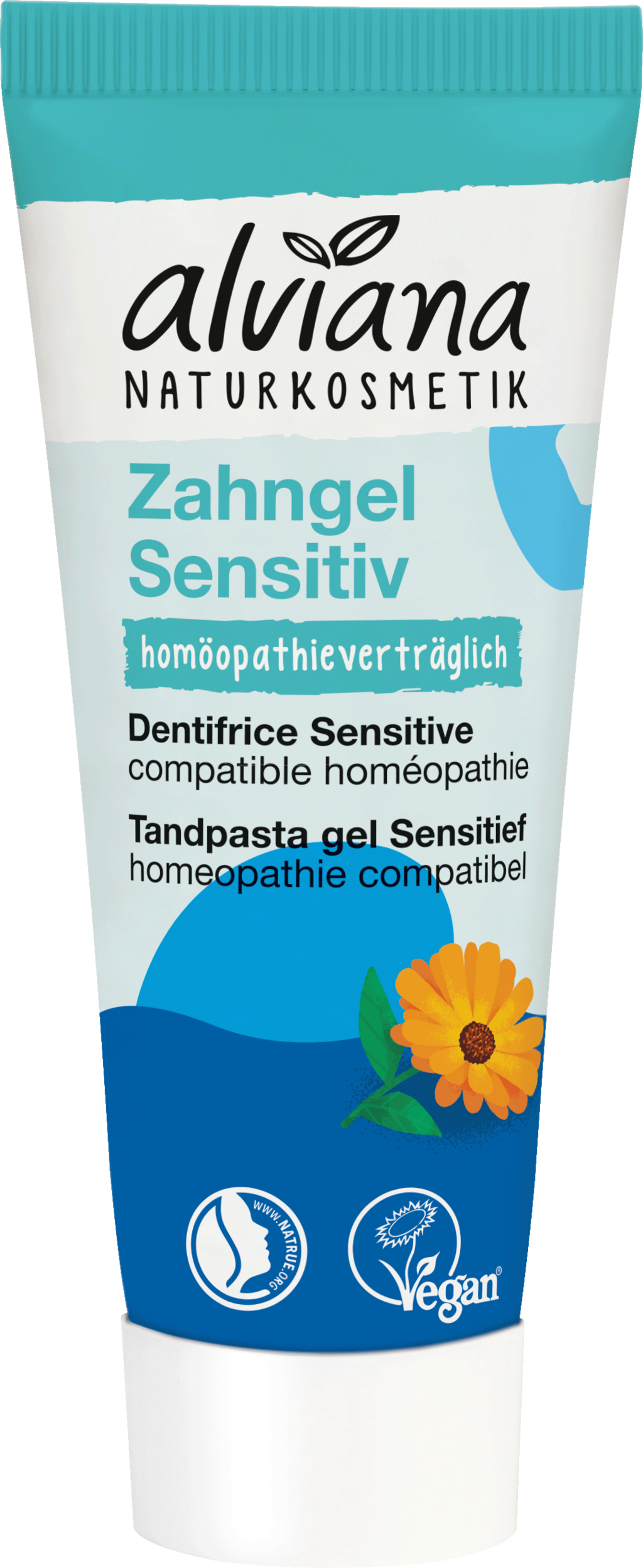 alviana Naturkosmetik  Zahngel Sensitiv, 75 ml