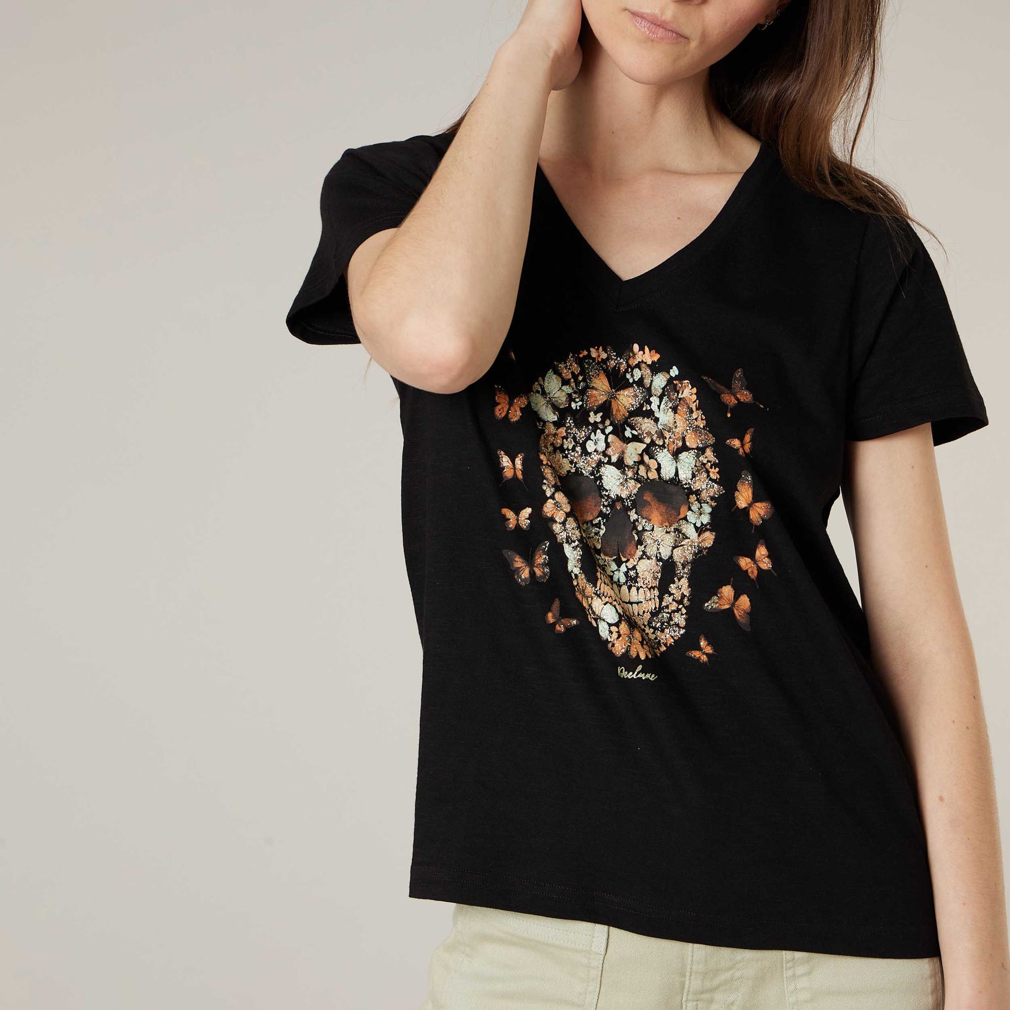 T-shirt Femme noir