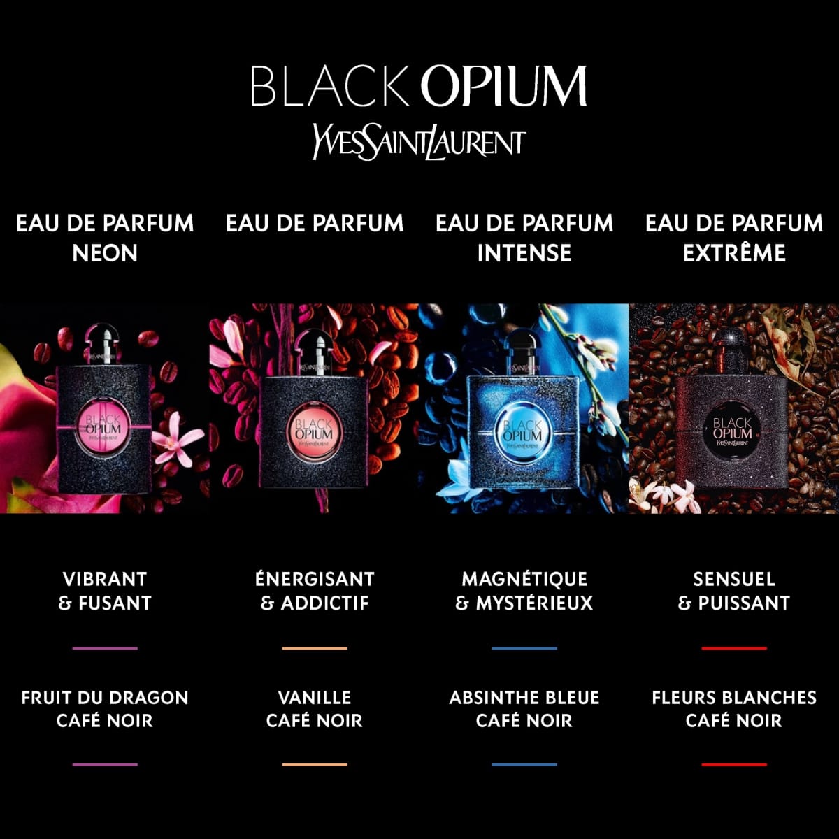 YVES SAINT LAURENT Black Opium Eau de Parfum Extrême