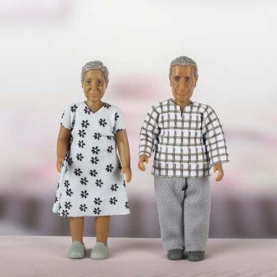 Lundby Dukkesett Gammelt Par Nikki