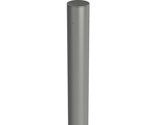 Biohort aluminium paal voor betonneren, 180 cm Ø 8,5 cm, kwartsgrijs metallic