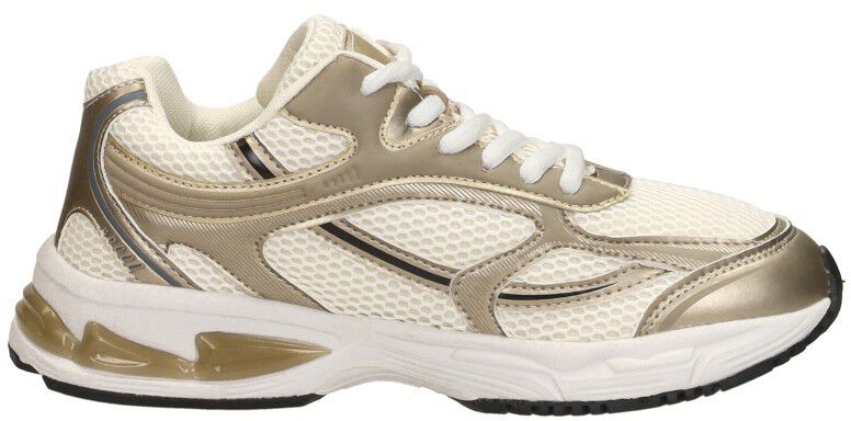 Sub55 Sneakers Laag goudkleur