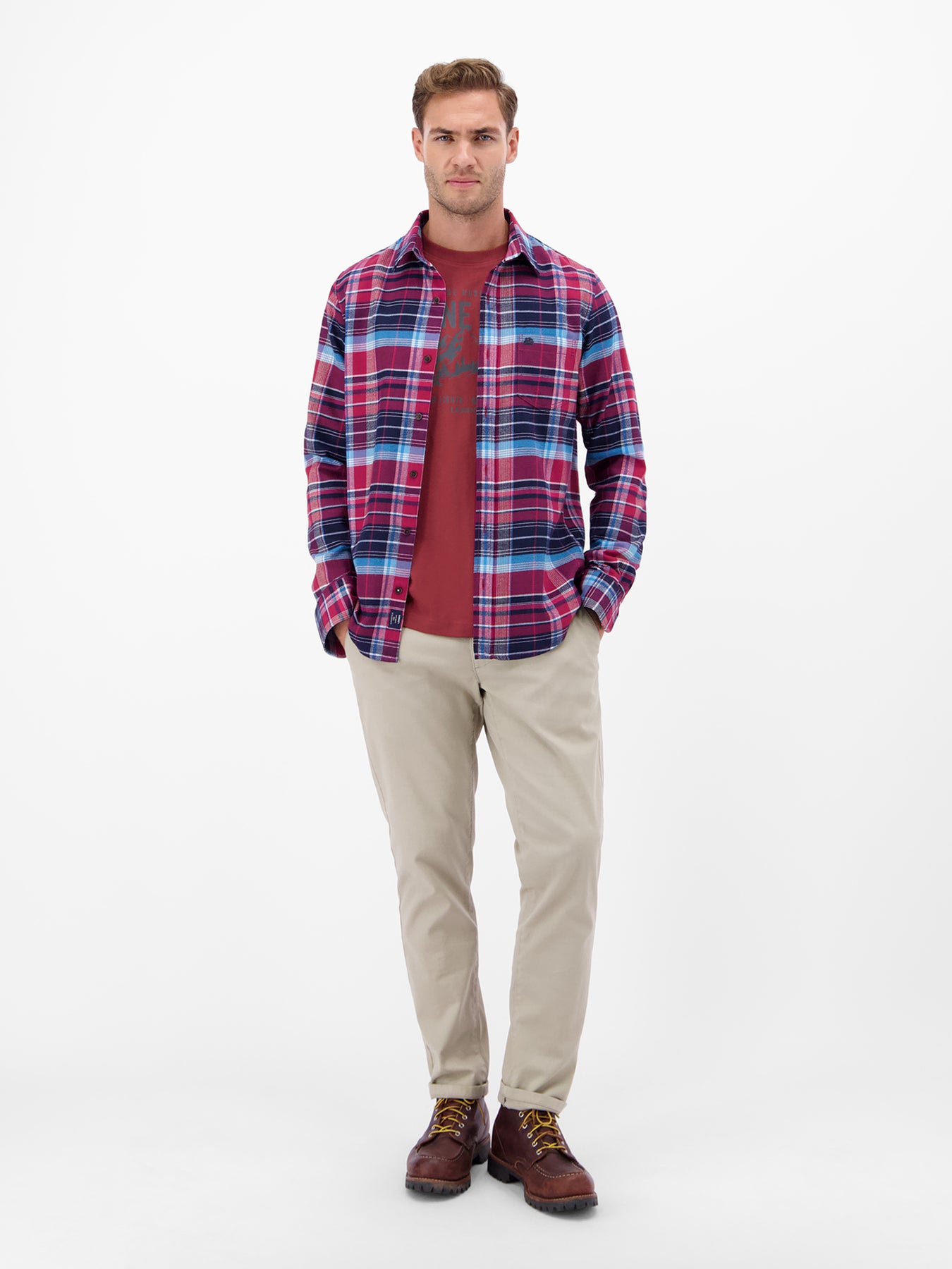 Herren T-Shirt mit Outdoorprint