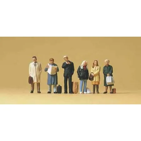 Preiser 10411 HO Wartende Reisende