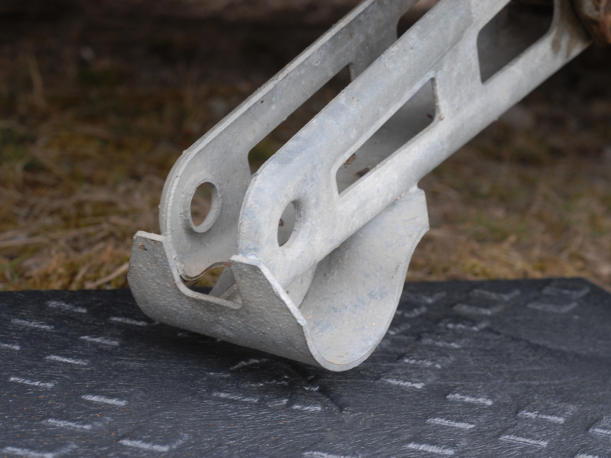 Chabel 460x230x40mm onderlegplaten - 4 stuks