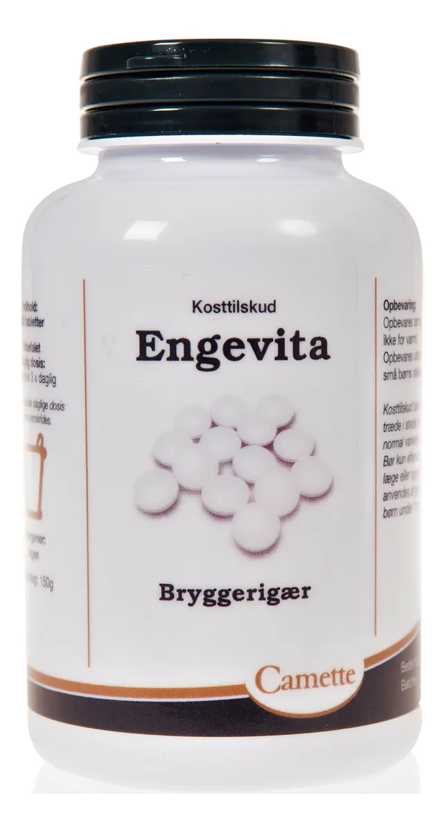 Camette Engevita ølgær - 500 tabl.