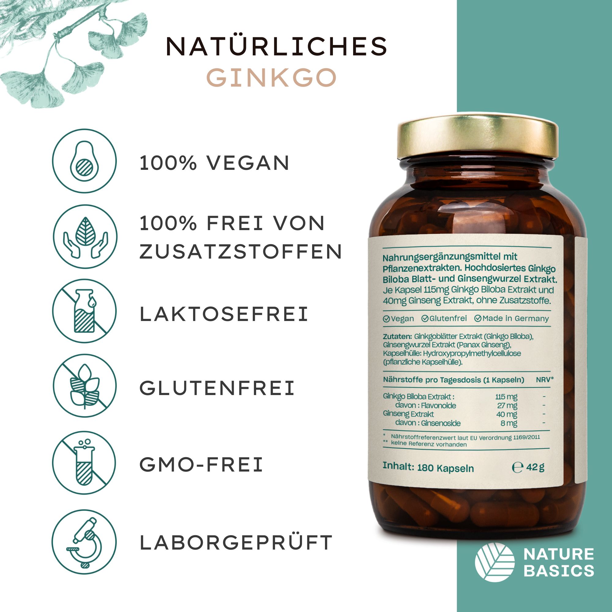 Nature Basics Ginkgo
