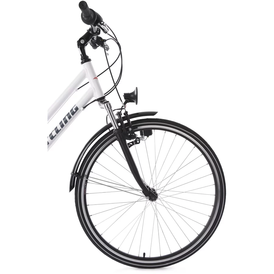 KS Cycling 28  Zoll Trekkingrad Damenfahrrad Metropolis 21 Gänge weiß