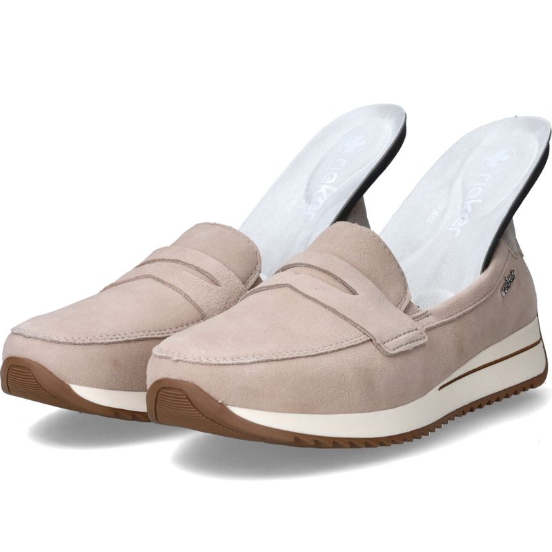Rieker Instappers Beige Dames