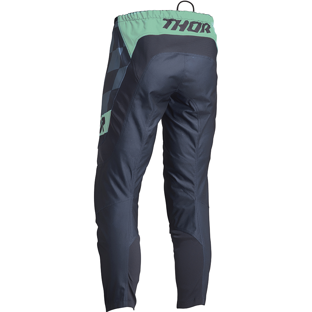 Thor Motocross - Pantalon enfant Sector Birdrock Bleu foncé / Mint