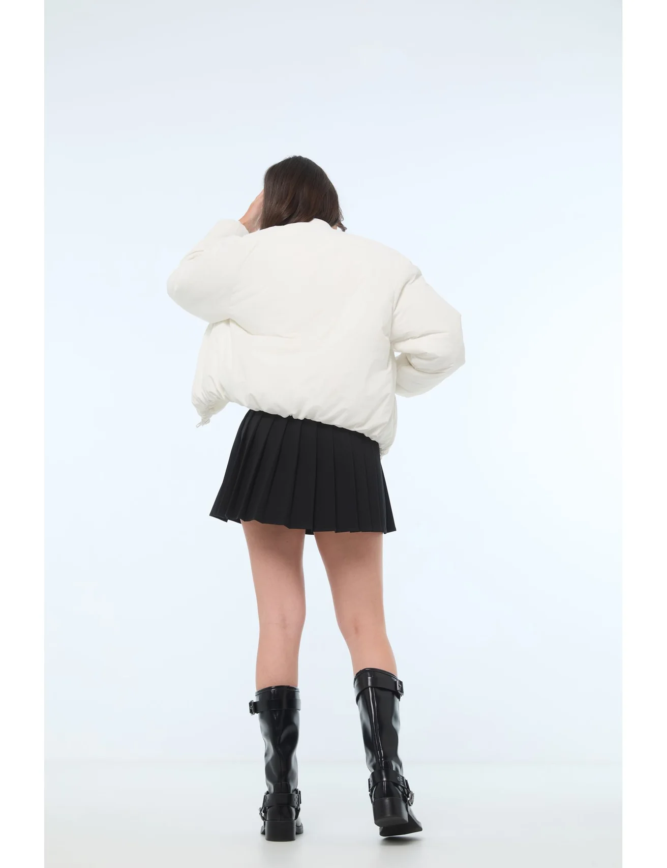Veste bomber écru