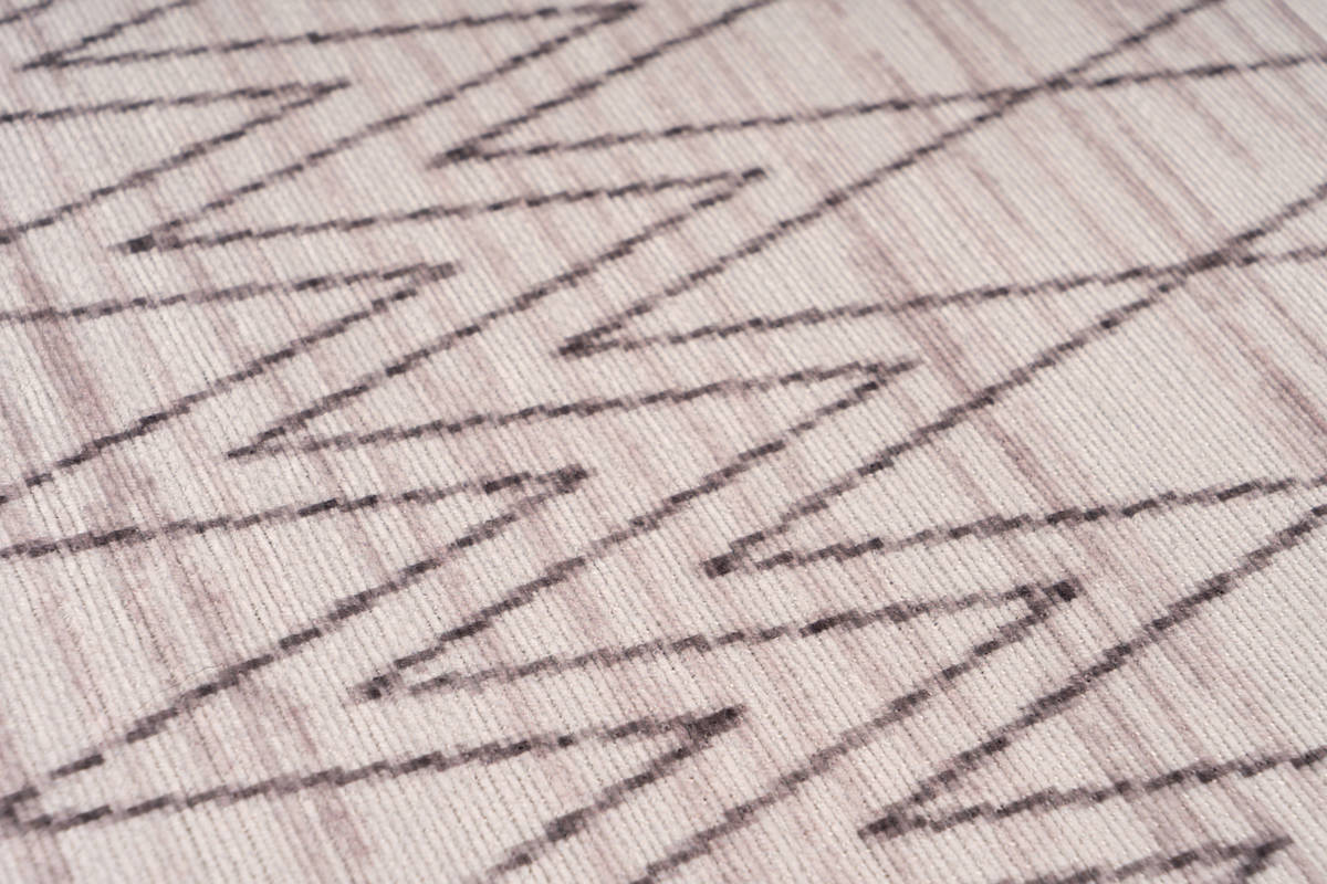 Teppich MAYA 300 - grau - 80x150 cm