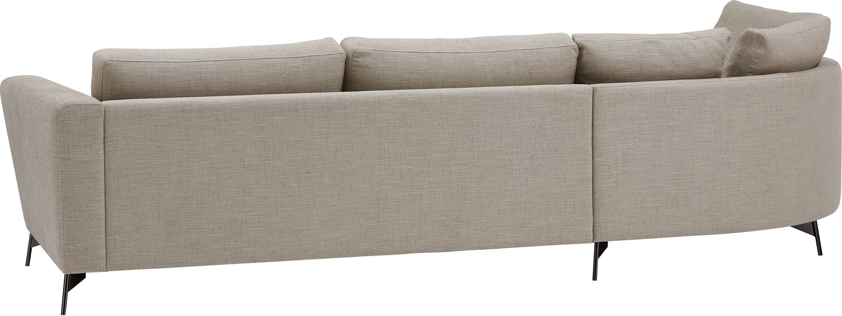 DIENER B St Brescia Ecksofa.l, beige - Beige / B: 309.0 cm x T: 148.0 cm x H: 81.0 cm